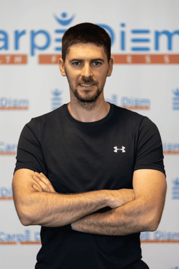 Milan Gojković, trener u Carpe Diem centru